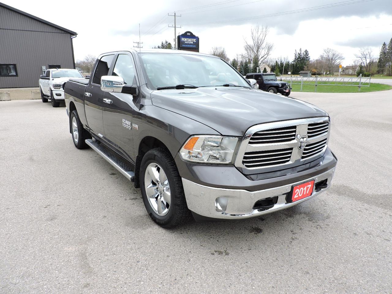 Used 2017 RAM 1500 Big Horn Hemi 4X4 Well Oiled 1-Owner Only 91000 KM for sale in Gorrie, ON