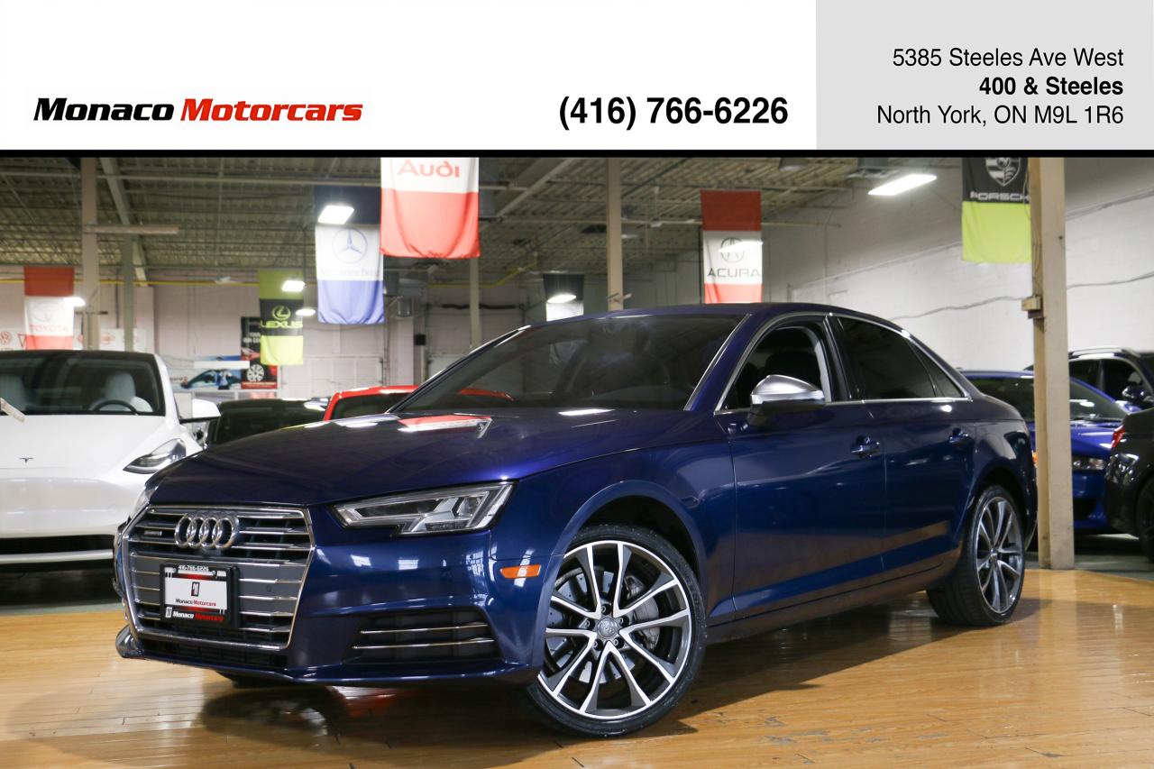 Used 2017 Audi A4 TECHNIK - AKRAPOVIC|SUNROOF|BANG&OLUFSEN|360CAMERA for sale in North York, ON