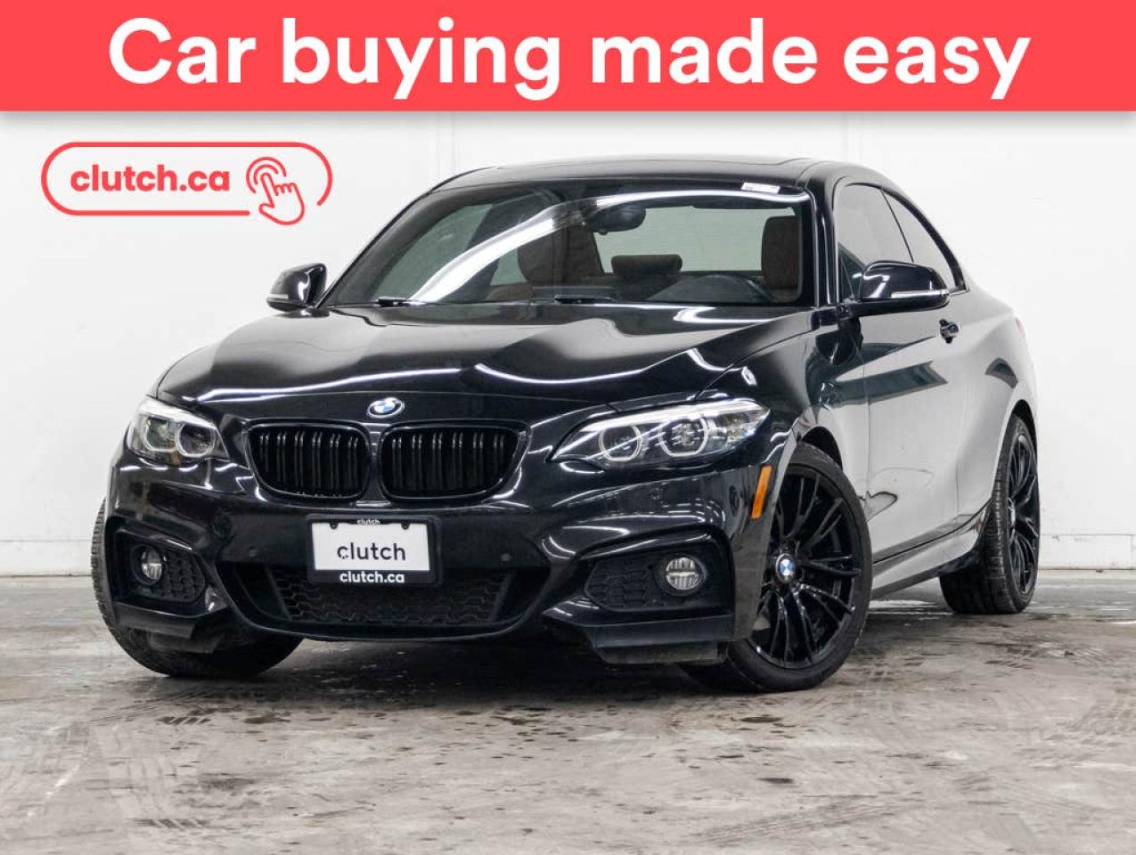 Used 2018 BMW 2 Series 230i xDrive AWD w/ Apple CarPlay, Heated Front Seats, Rearview Camera for sale in Toronto, ON