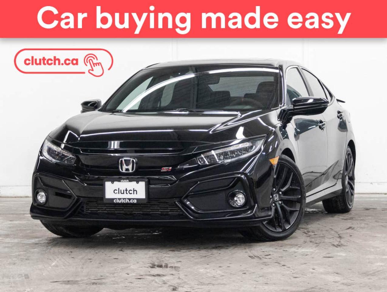 Used 2020 Honda Civic Si w/ Apple CarPlay & Android Auto, Dual Zone A/C, Rearview Cam for sale in Toronto, ON