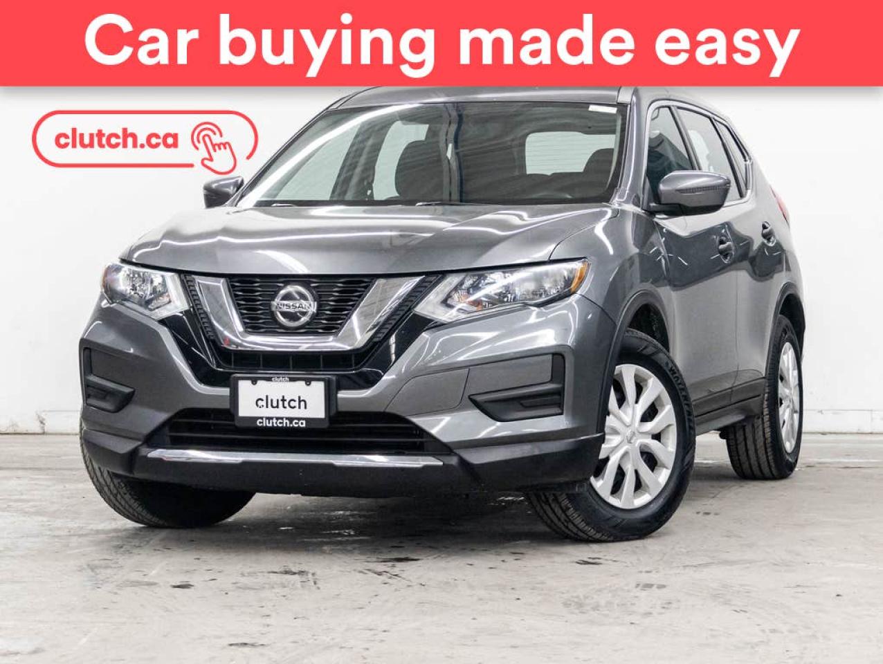 Used 2018 Nissan Rogue S AWD w/ Apple CarPlay & Android Auto, Rearview Cam, Bluetooth for sale in Toronto, ON