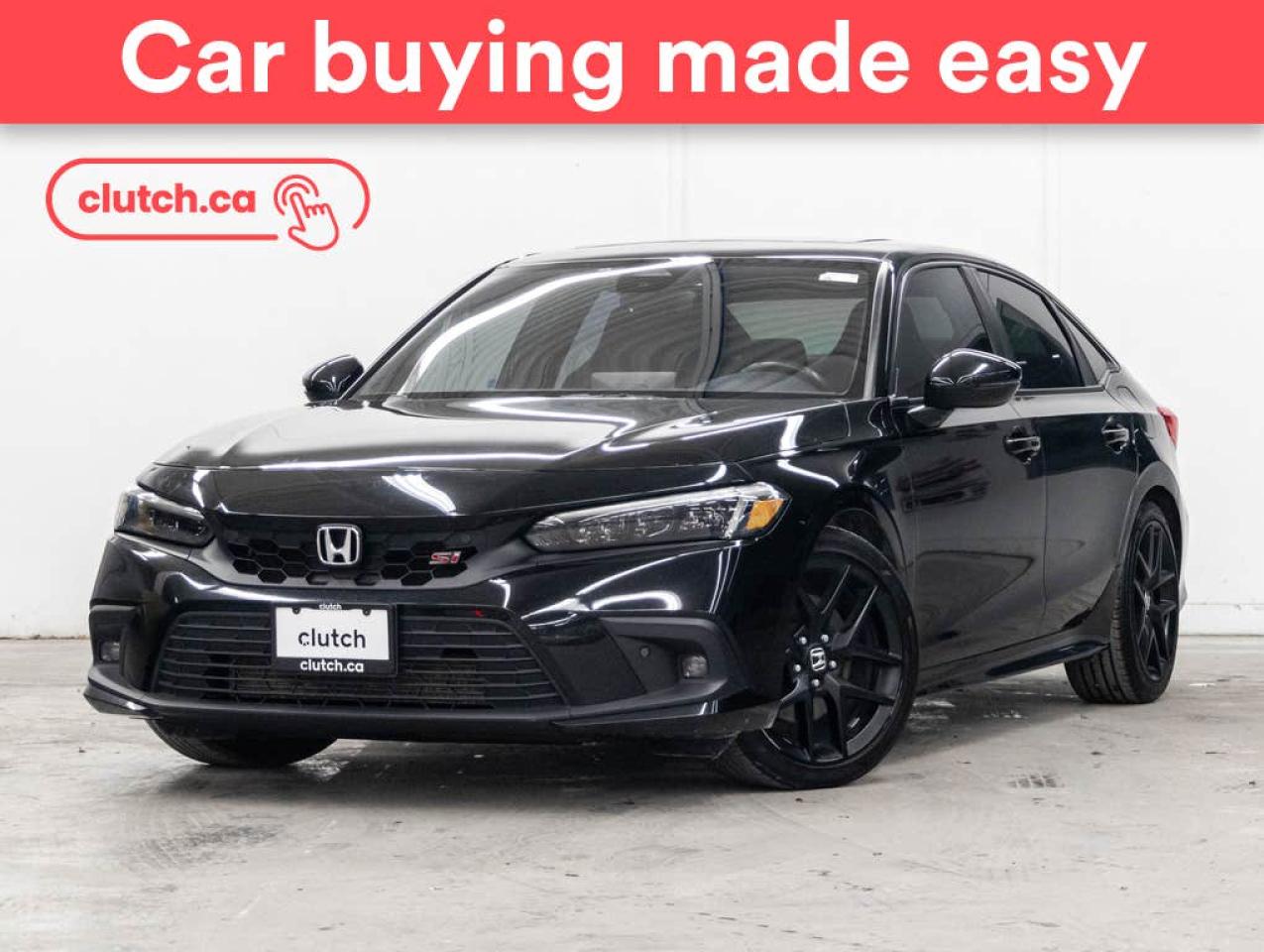 Used 2022 Honda Civic Si w/ Apple CarPlay & Android Auto, Dual Zone A/C, Power Sunroof for sale in Toronto, ON