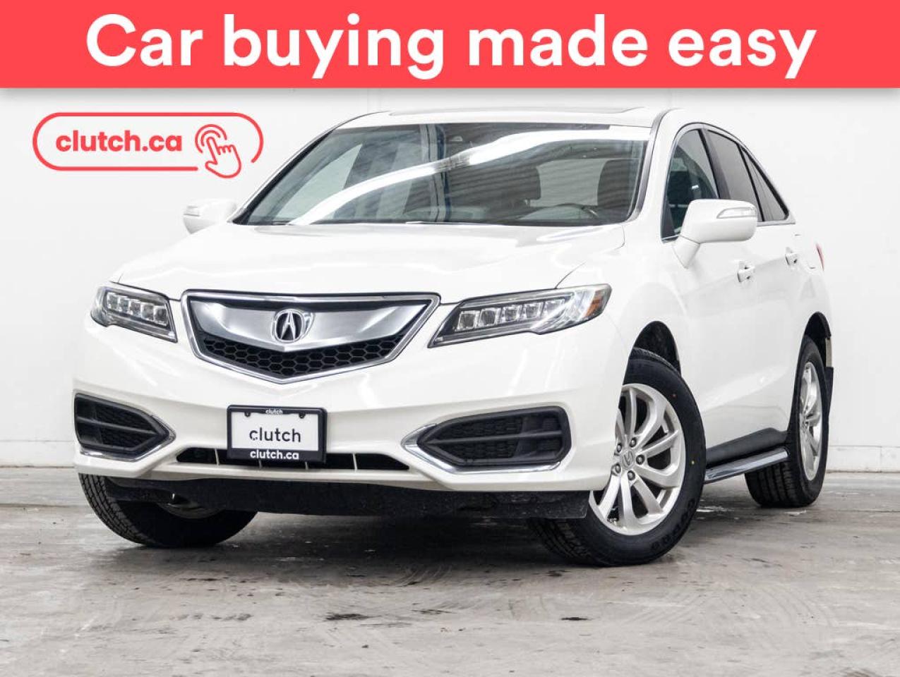 Used 2017 Acura RDX Tech SH-AWD w/ Heated Front Seats, Rearview Camera, Nav for sale in Toronto, ON