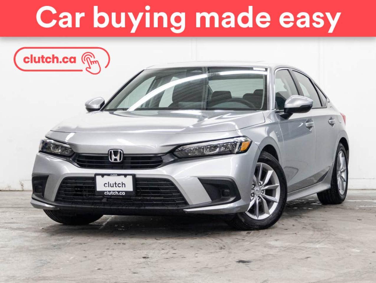 Used 2023 Honda Civic EX w/ Apple CarPlay & Android Auto, Dual Zone A/C, Power Moonroof for sale in Toronto, ON