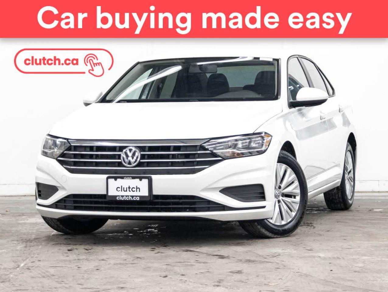 Used 2019 Volkswagen Jetta Comfortline w/ Apple CarPlay & Android Auto, A/C, Rearview Cam for sale in Toronto, ON