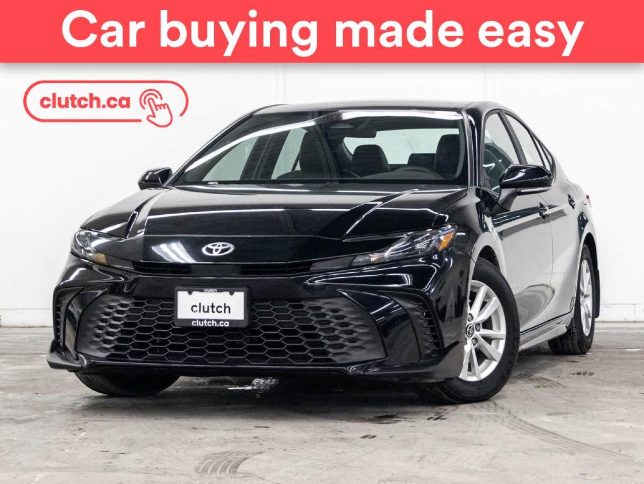 Used 2025 Toyota Camry Hybrid SE w/ Apple CarPlay & Android Auto, Dual Zone A/C, Rearview Cam for sale in Toronto, ON