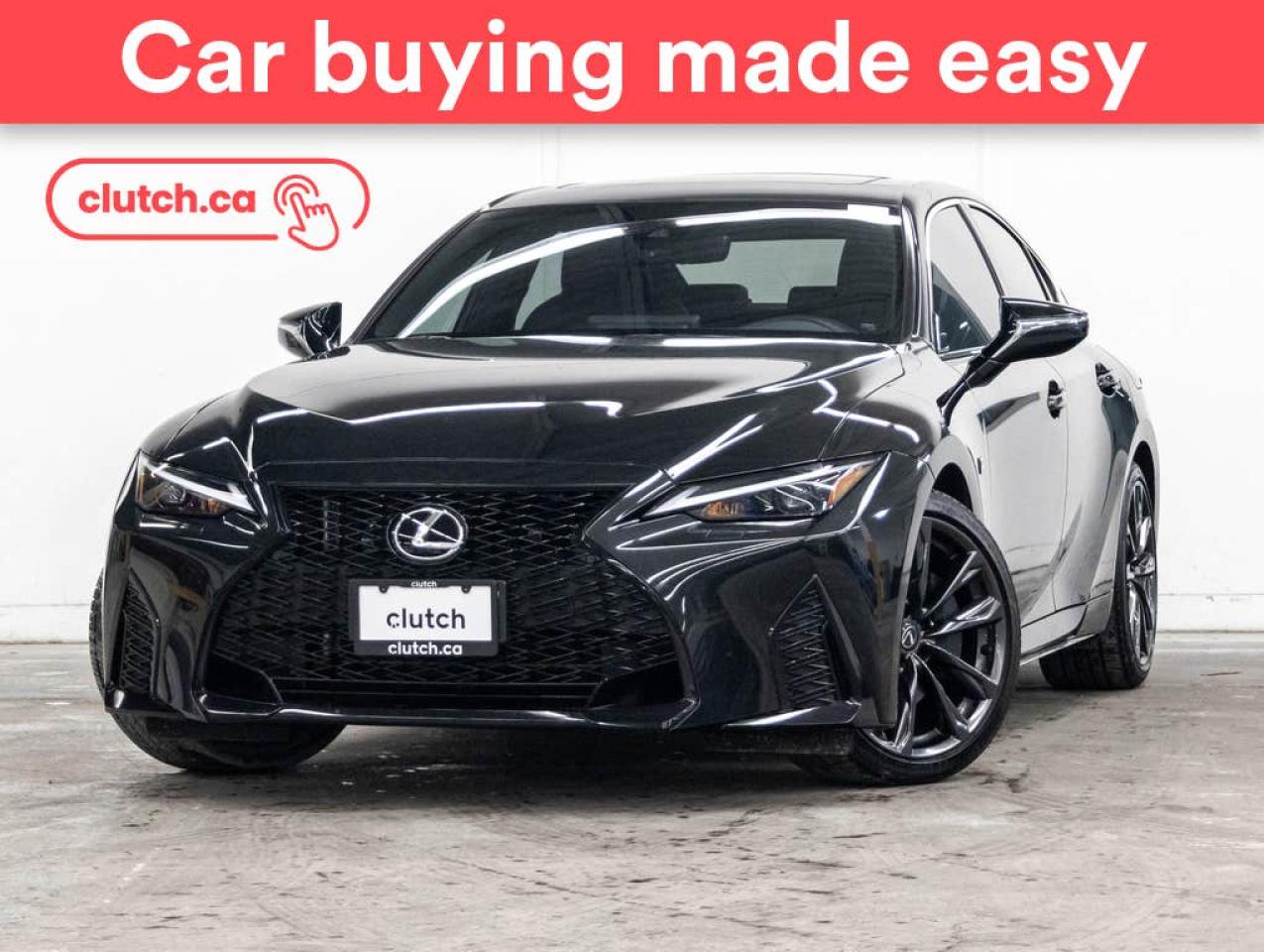 Used 2023 Lexus IS 300 300 AWD w/ Apple CarPlay & Android Auto, Heated Front Seats, Rearview Camera for sale in Toronto, ON