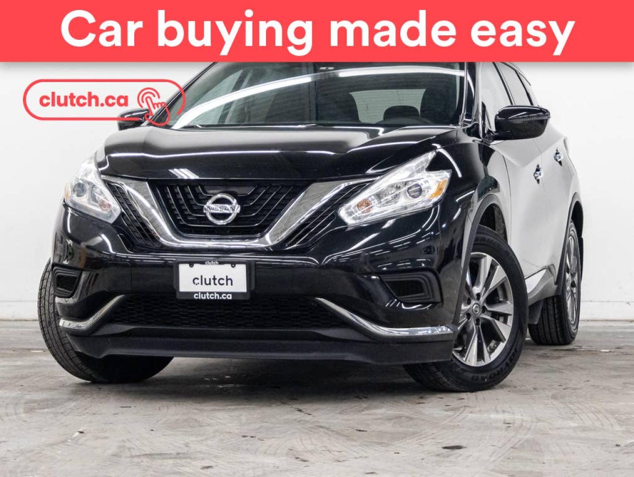 Used 2017 Nissan Murano S w/ Nav, Dual Zone A/C, Rearview Cam for sale in Toronto, ON