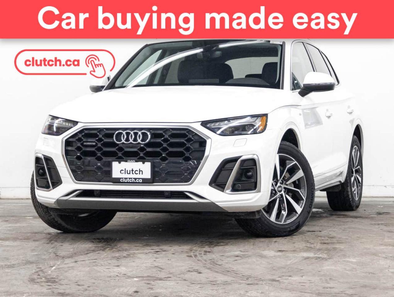 Used 2021 Audi Q5 Technik 45 AWD w/ Apple CarPlay & Android Auto, Heated Steering Wheel, Heated Front Seats for sale in Toronto, ON