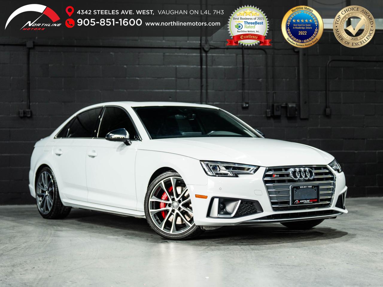 Used 2019 Audi S4 Technik/360 CAM/B&O/NAV/MASSAGE/ADAPTIVE CRUISE for sale in Vaughan, ON