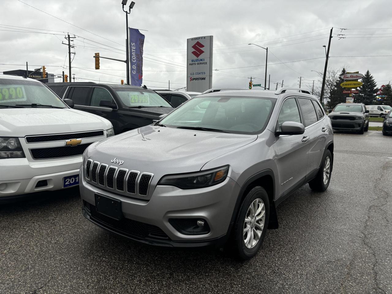 Used 2021 Jeep Cherokee North 4x4 ~Heated Seats + Steering ~Power Gate for sale in Barrie, ON