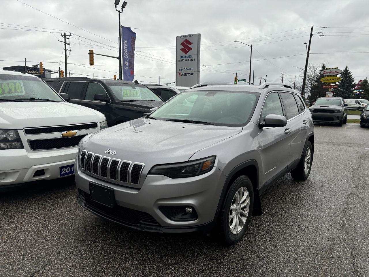 Used 2021 Jeep Cherokee North 4x4 ~Heated Seats + Steering ~Power Gate for sale in Barrie, ON