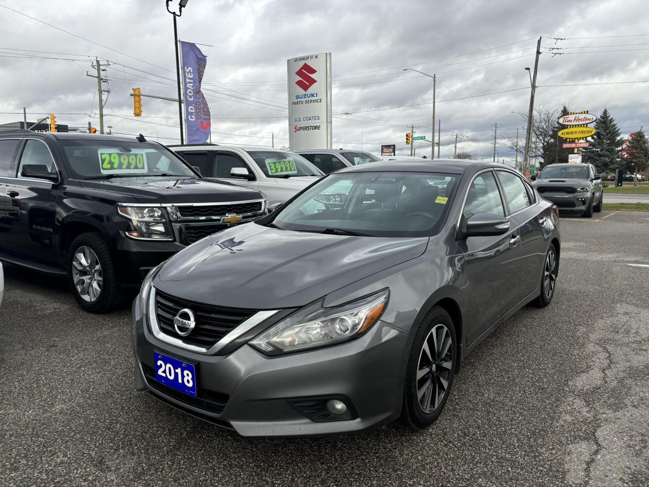 Used 2018 Nissan Altima 2.5 SL ~Nav ~Leather ~Moonroof ~Camera ~Bluetooth for sale in Barrie, ON