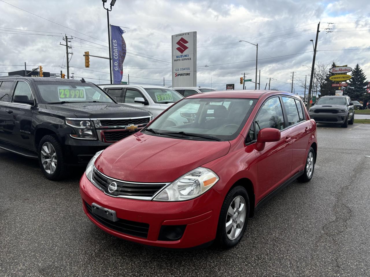 The 2011 Nissan Versa SL is a stylish and reliable car that offers both comfort and convenience. With features like power windows and locks, you can easily control your vehicle with just the touch of a button. The sleek alloy wheels not only enhance the overall look of the car but also provide a smooth and stable ride. And with keyless automatic technology, you can effortlessly start your engine and go on your way. This vehicle is perfect for those who value efficiency and modernity. Its spacious interior and fuel-efficient engine make it a practical choice for everyday use. So why settle for less when you can experience the best? Treat yourself to the 2011 Nissan Versa SL and elevate your driving experience to a whole new level.

G. D. Coates - The Original Used Car Superstore!
 
  Our Financing: We have financing for everyone regardless of your history. We have been helping people rebuild their credit since 1973 and can get you approvals other dealers cant. Our credit specialists will work closely with you to get you the approval and vehicle that is right for you. Come see for yourself why were known as The Home of The Credit Rebuilders!
 
  Our Warranty: G. D. Coates Used Car Superstore offers fully insured warranty plans catered to each customers individual needs. Terms are available from 3 months to 7 years and because our customers come from all over, the coverage is valid anywhere in North America.
 
  Parts & Service: We have a large eleven bay service department that services most makes and models. Our service department also includes a cleanup department for complete detailing and free shuttle service. We service what we sell! We sell and install all makes of new and used tires. Summer, winter, performance, all-season, all-terrain and more! Dress up your new car, truck, minivan or SUV before you take delivery! We carry accessories for all makes and models from hundreds of suppliers. Trailer hitches, tonneau covers, step bars, bug guards, vent visors, chrome trim, LED light kits, performance chips, leveling kits, and more! We also carry aftermarket aluminum rims for most makes and models.
 
  Our Story: Family owned and operated since 1973, we have earned a reputation for the best selection, the best reconditioned vehicles, the best financing options and the best customer service! We are a full service dealership with a massive inventory of used cars, trucks, minivans and SUVs. Chrysler, Dodge, Jeep, Ford, Lincoln, Chevrolet, GMC, Buick, Pontiac, Saturn, Cadillac, Honda, Toyota, Kia, Hyundai, Subaru, Suzuki, Volkswagen - Weve Got Em! Come see for yourself why G. D. Coates Used Car Superstore was voted Barries Best Used Car Dealership!