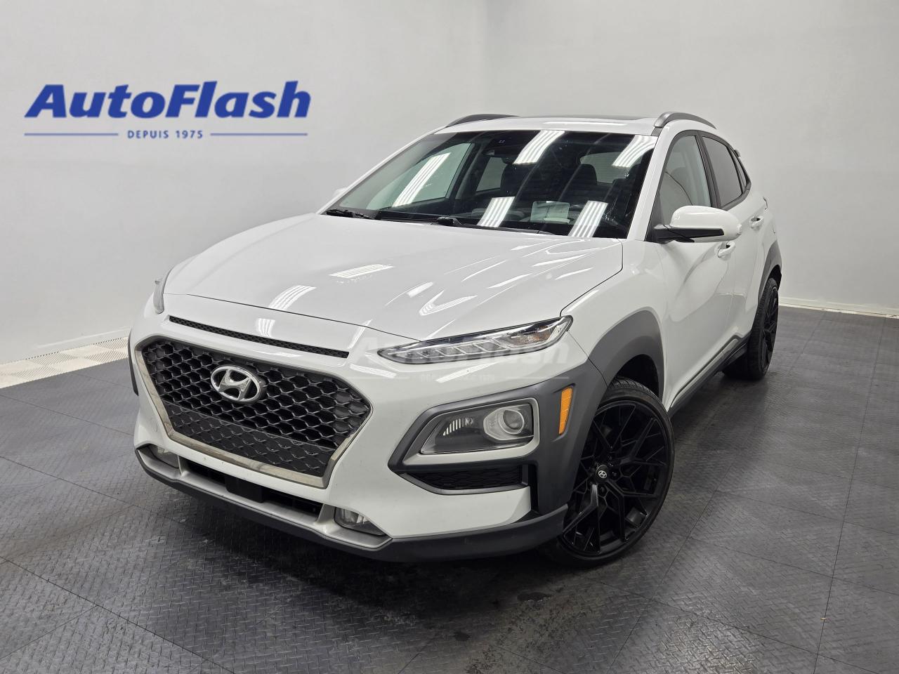 Used 2020 Hyundai KONA ULTIMATE AWD, CUIR, VOLANT CHAUFFANT, TOIT for sale in Saint-Hubert, QC