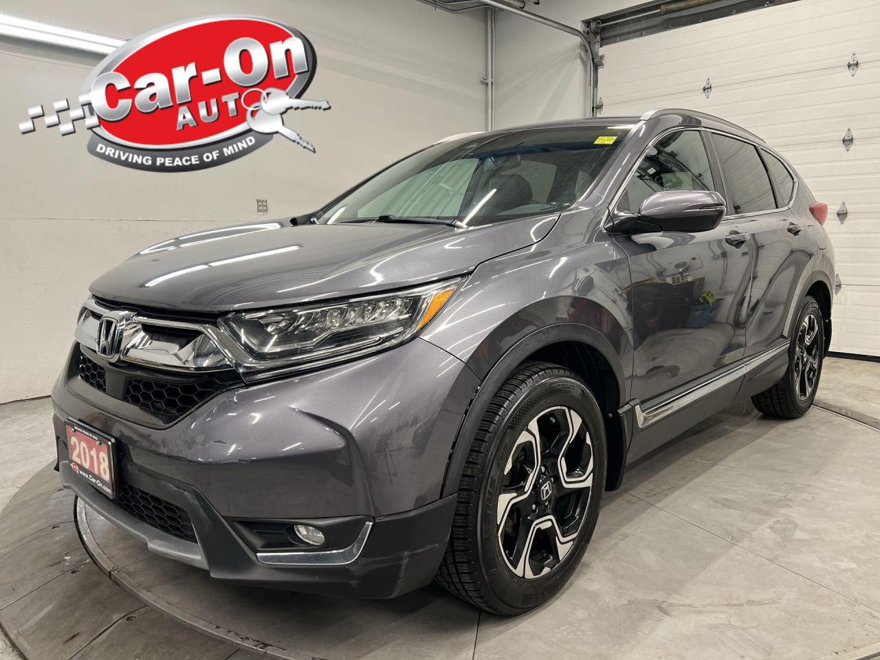 Used 2018 Honda CR-V TOURING AWD | LEATHER | SUNROOF | LOW KMS! | NAV for sale in Ottawa, ON