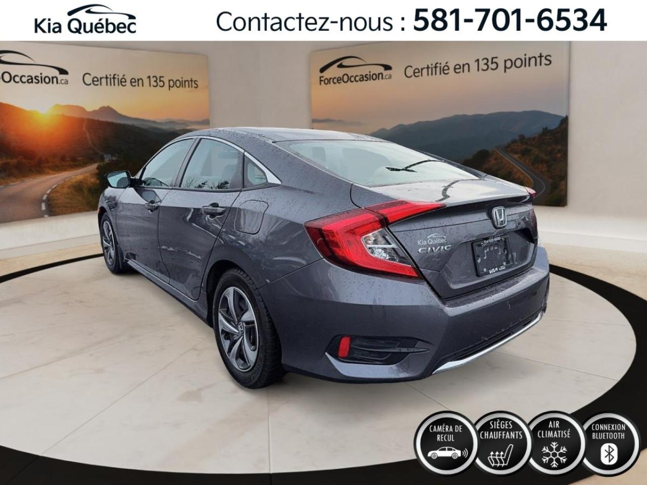 Used 2021 Honda Civic LX * CVT* CARPLAY* CAMERA* SIEGES CHAUFFANTS* for sale in Québec, QC