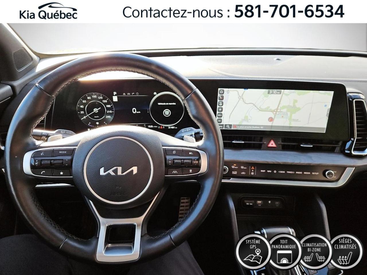 Used 2023 Kia Sportage X-LINE LIMITED * AWD* GPS* SIEGES VENTILES* CUIR* for sale in Québec, QC