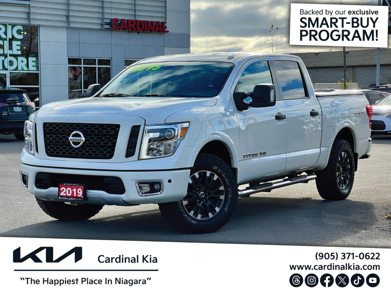 Used 2019 Nissan Titan PRO-4X 4X4 CREW CAB for sale in Niagara Falls, ON