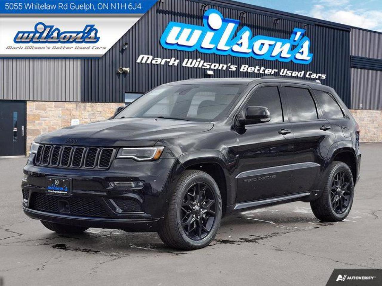 Used 2021 Jeep Grand Cherokee Limited X  | 5.7L Hemi | Adaptive Cruise | Leather | Sunroof | Nav | Performance Hood and more! for sale in Guelph, ON