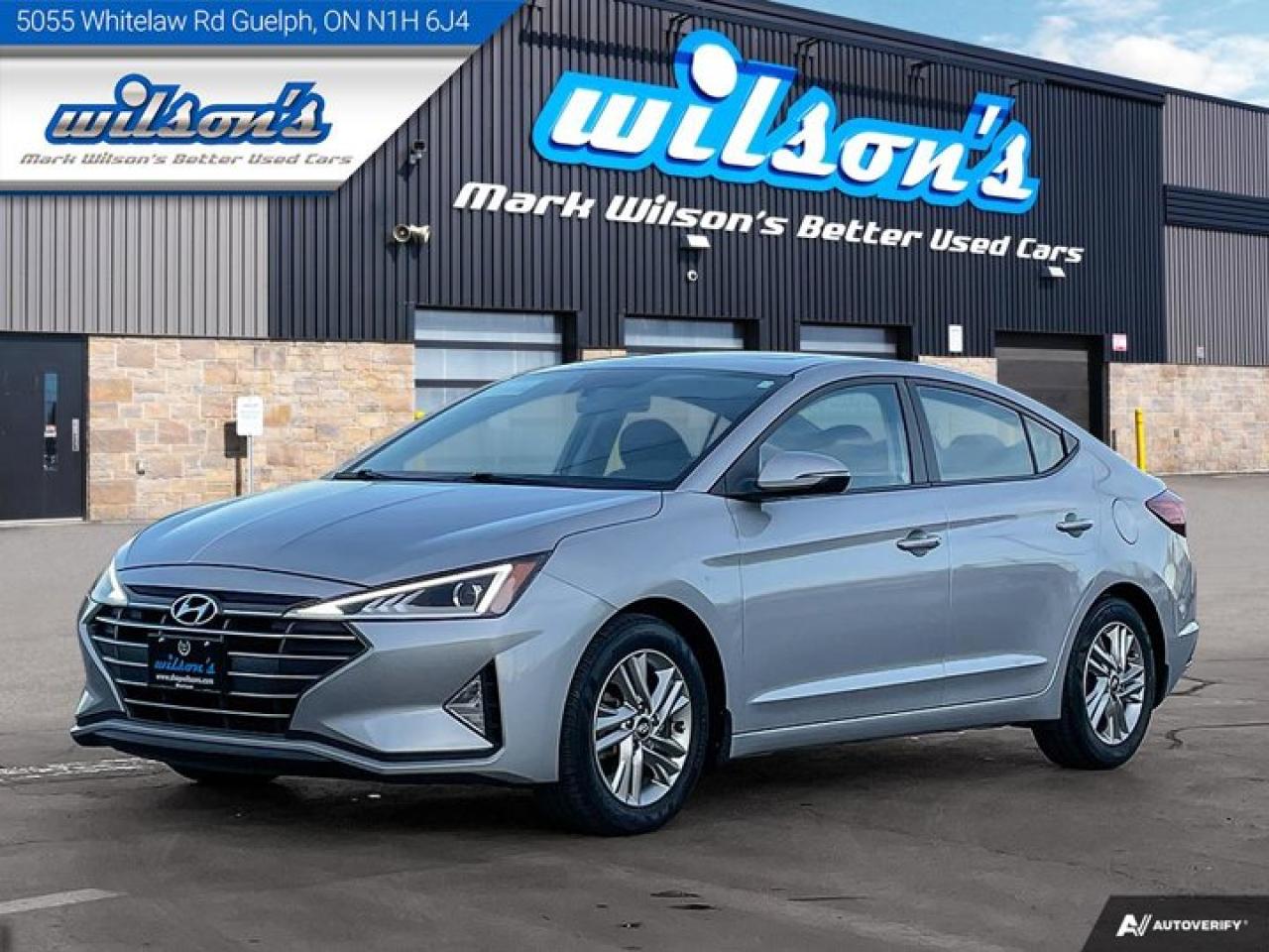 Used 2020 Hyundai Elantra Preferred w/Sun & Safety Package Sunroof | BSM | CarPlay + Android | Heated Steering + Seats & more! for sale in Guelph, ON