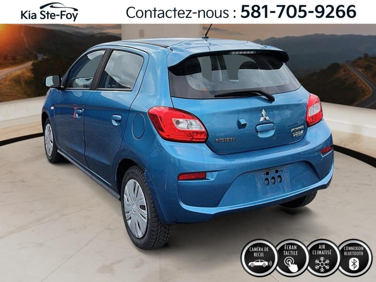 Used 2018 Mitsubishi Mirage ES *A/C *ECRAN TACTILE *CARPLAY *CAMERA *FM/AM for sale in Ste-Foy, QC