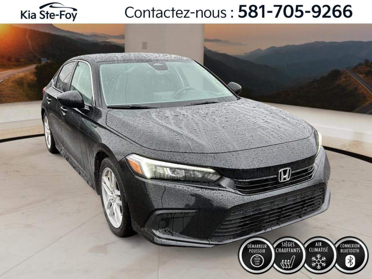 Used 2022 Honda Civic LX* SIEGES CHAUFFANTS* BLUETOOTH* CRUISE* CAMERA* for sale in Ste-Foy, QC