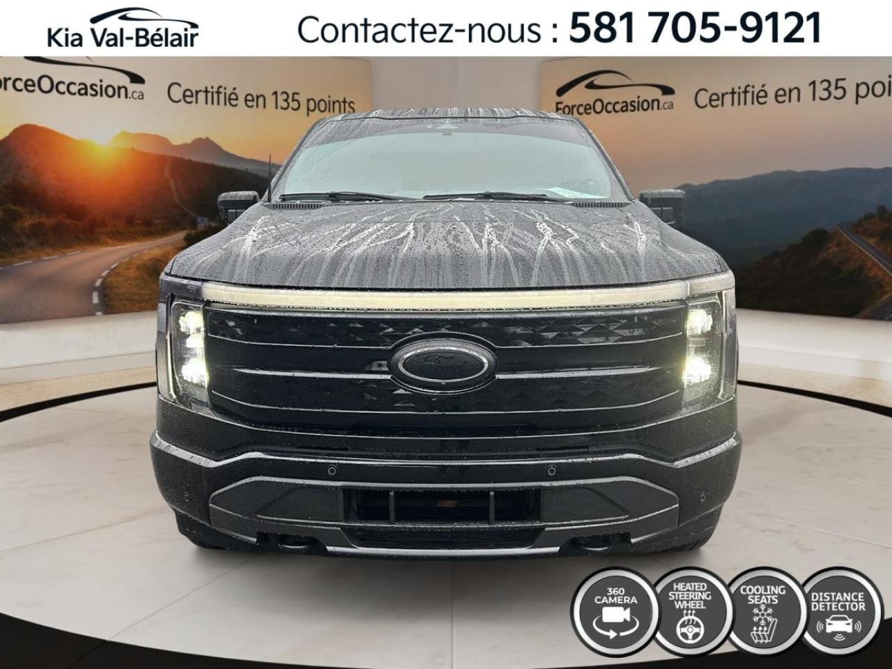 Used 2023 Ford F-150 Lightning LARIAT *4X4 *SUPER CREW *BOITE 5.5' for sale in Québec, QC