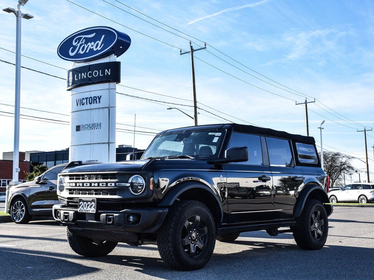 Used 2022 Ford Bronco Black Diamond Heated Seats | Ford Co-Pilot 360 | for sale in Chatham, ON