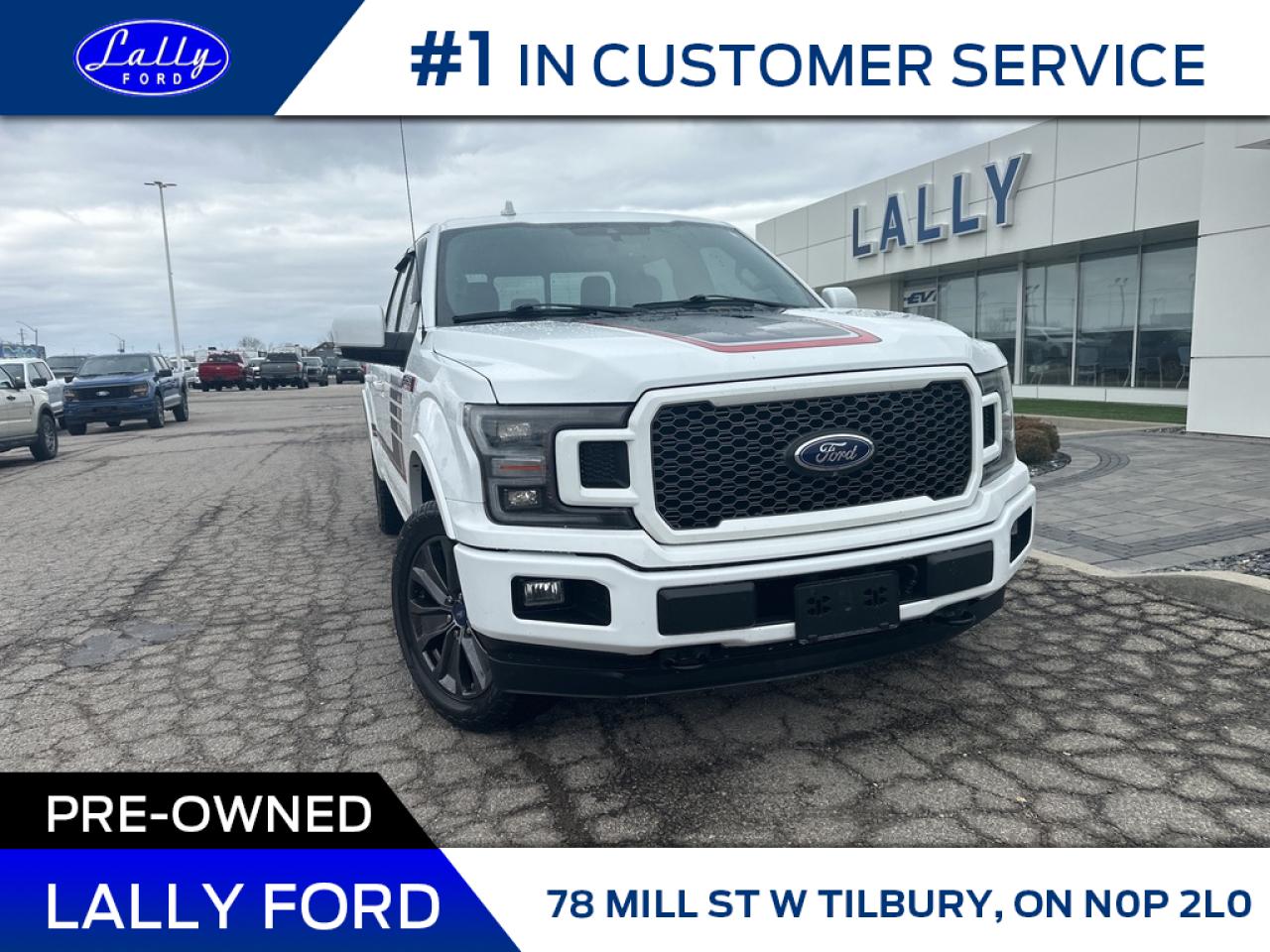 Used 2018 Ford F-150 LARIAT, Appearance Pack, Nav, Moonroof! for sale in Tilbury, ON