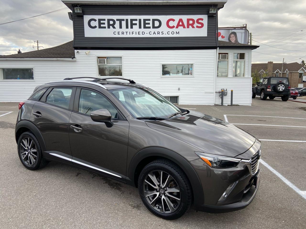 Used 2017 Mazda CX-3 GT ** AWD, NAV, HTD LEATH ** for sale in St Catharines, ON