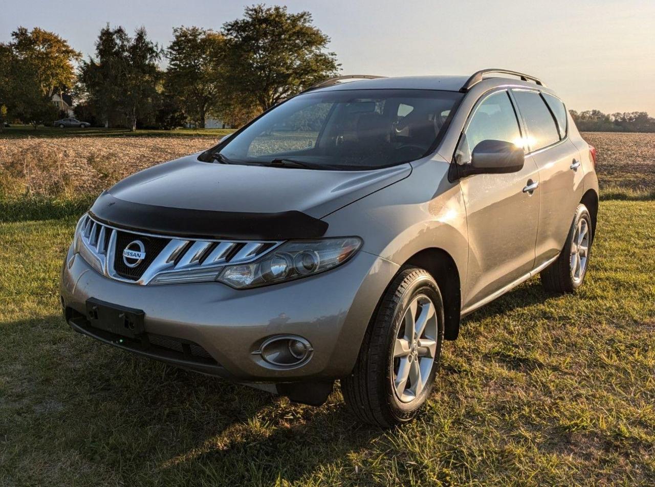 <p class=MsoNormal><span style=font-family: Aptos,sans-serif;>Only 162,000 kms. This 2009 Nissan Murano S All-Wheel Drive is a popular 5-passenger, midsize, crossover SUV.</span></p><p class=MsoNormal><span style=font-family: Aptos,sans-serif;>Features an economical 3.5-liter VQ Series V6 engine and automatic transmission.</span></p><p class=MsoNormal><span style=font-family: Aptos,sans-serif;>Loaded with options. No issues or concerns. Drive with confidence this winter.</span></p><p class=MsoNormal><span style=font-family: Aptos,sans-serif;>Fully reconditioned and Safey-Checked</span></p><p class=MsoNormal><span style=font-family: Aptos,sans-serif;>4 new tires on alloy rims. New brakes and fresh oil change.</span></p><p class=MsoNormal><span style=font-family: Aptos,sans-serif;>$8,995.00 + HST & Licencing. Financing and Extended Warranty available.</span></p>