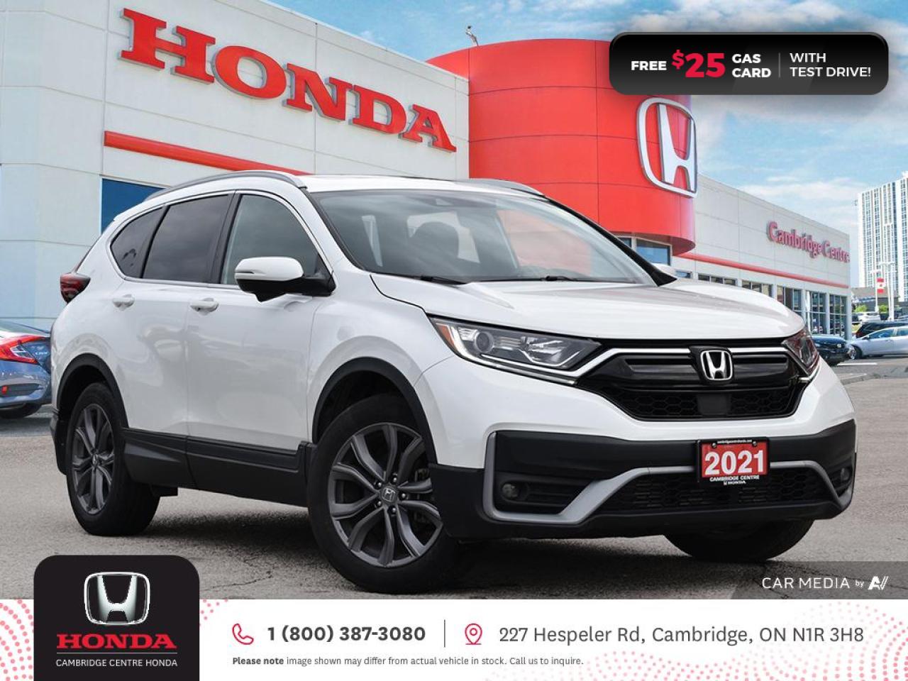 Used 2021 Honda CR-V Sport HONDA SENSING TECHNOLOGIES | REARVIEW CAMERA | APPLE CARPLAY™/ANDROID AUTO™ for sale in Cambridge, ON