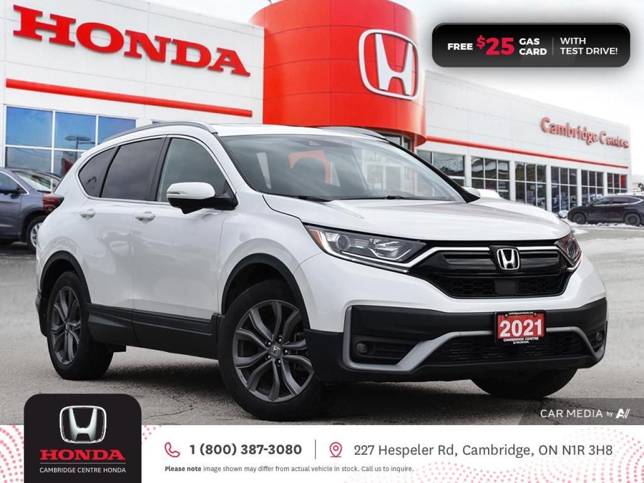 Used 2021 Honda CR-V Sport HONDA SENSING TECHNOLOGIES | REARVIEW CAMERA | APPLE CARPLAY™/ANDROID AUTO™ for sale in Cambridge, ON