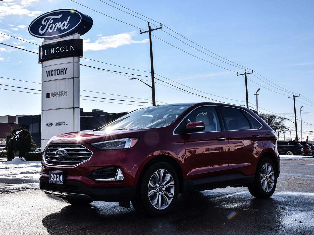 Used 2024 Ford Edge Titanium [ 5.99% Up To 84 Months O.A.C! ] for sale in Chatham, ON