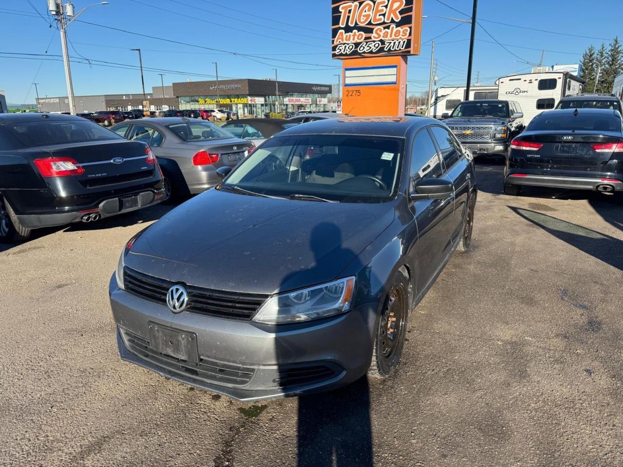 Used 2013 Volkswagen Jetta TRENDLINE, SEDAN, MANUAL, ONLY 196KMS, CERT for sale in London, ON