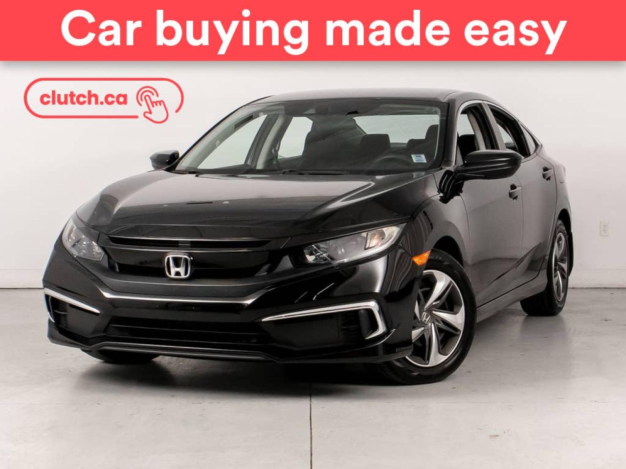 Used 2020 Honda Civic LX w/ Apple CarPlay & Android Auto, Bluetooth, Backup Camera for sale in Bedford, NS