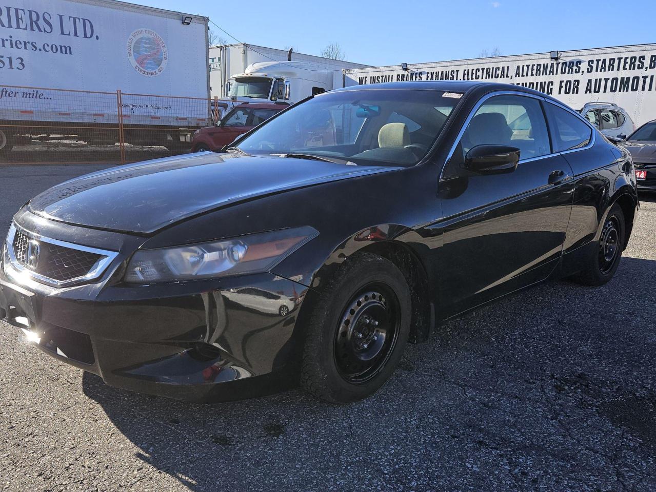 <p>2008 Honda Accord coupe </p><p>Run drive perfect </p><p>2 set of tires both on rim Sunroof</p><p>selling as is</p><p> call to buy 437..766..1844</p><ol><li><strong>Adaptive Smart Cruise Control:</strong> Cruise with confidence knowing this car can automatically adjust your speed to maintain a safe distance from the vehicle in front of you.</li><li><strong>Sunroof / Moonroof:</strong> Enjoy the fresh air and panoramic views with this spacious sunroof.</li><li><strong>Heated Mirrors:</strong> Say goodbye to frosty mornings with these convenient heated side mirrors.</li><li><strong>Winter Tires:</strong> Stay safe and secure on Canadian roads with these winter tires, providing optimal traction in snowy conditions.</li><li><strong>Alloy Wheels:</strong> Add a touch of sporty style with these sleek and durable alloy wheels.</li></ol><p>Come down to Verma Motors today and experience the smooth ride and abundant features of this 2008 Honda Accord!</p><p><em>Powered by AutoIntelligence™ AI</em></p>