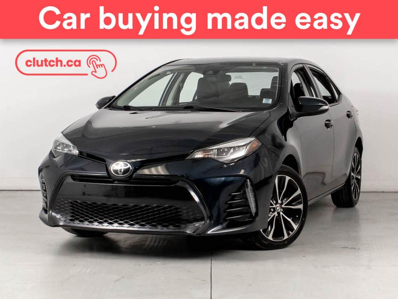 Used 2019 Toyota Corolla SE w/ Heated Front Seats, Rearview Camera, Bluetooth for sale in Bedford, NS