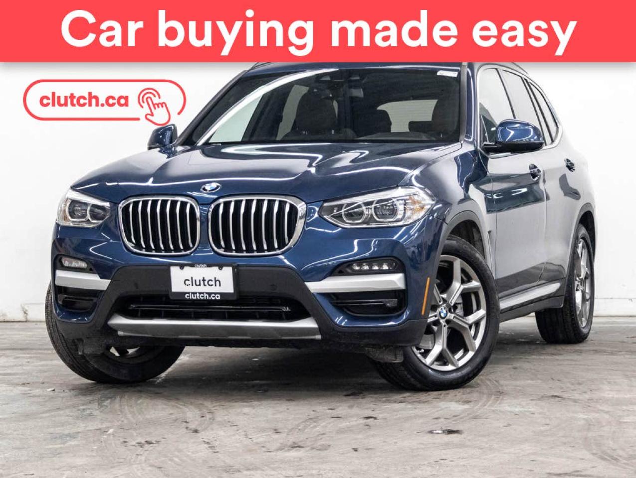 Used 2021 BMW X3 xDrive30i AWD w/ Apple CarPlay, Tri Zone A/C, Panoramic Sunroof for sale in Toronto, ON