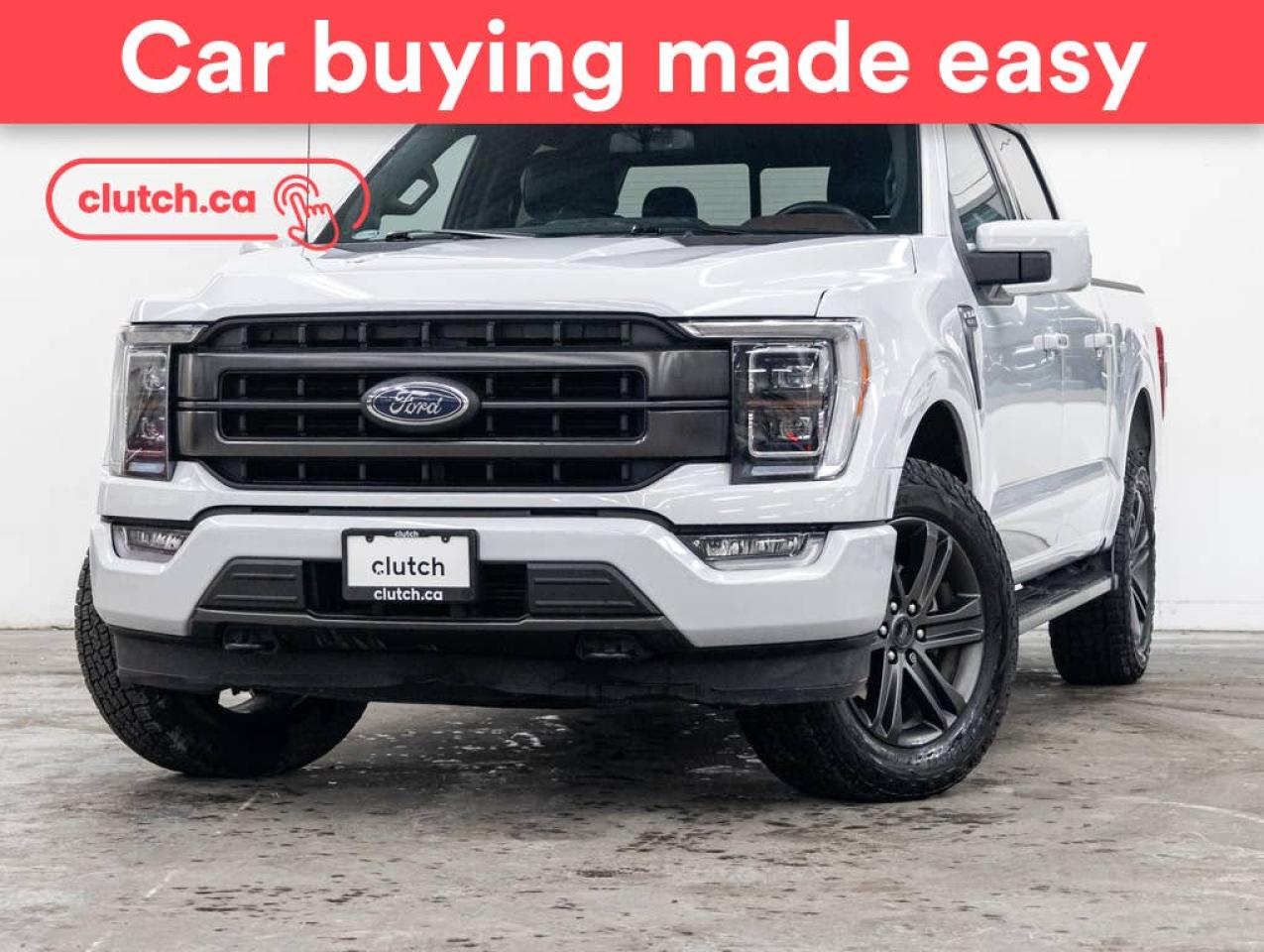 Used 2021 Ford F-150 Lariat 4x4 SuperCrew w/ SYNC 4, Heated Front Seats, Rearview Camera for sale in Toronto, ON