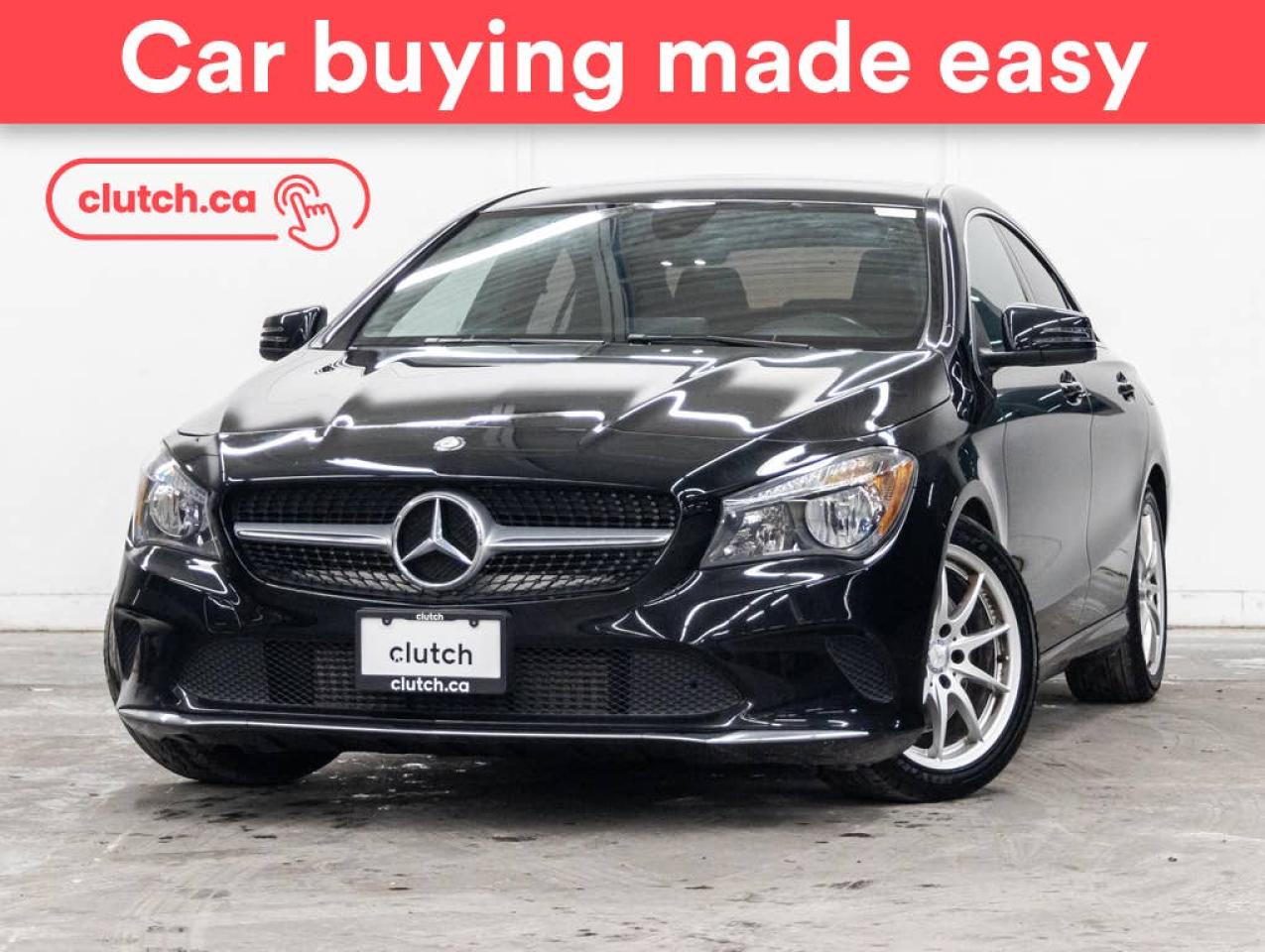 Used 2017 Mercedes-Benz CLA 250 4MATIC w/ Apple CarPlay, Rearview Cam, Dual-Zone A/C for sale in Toronto, ON