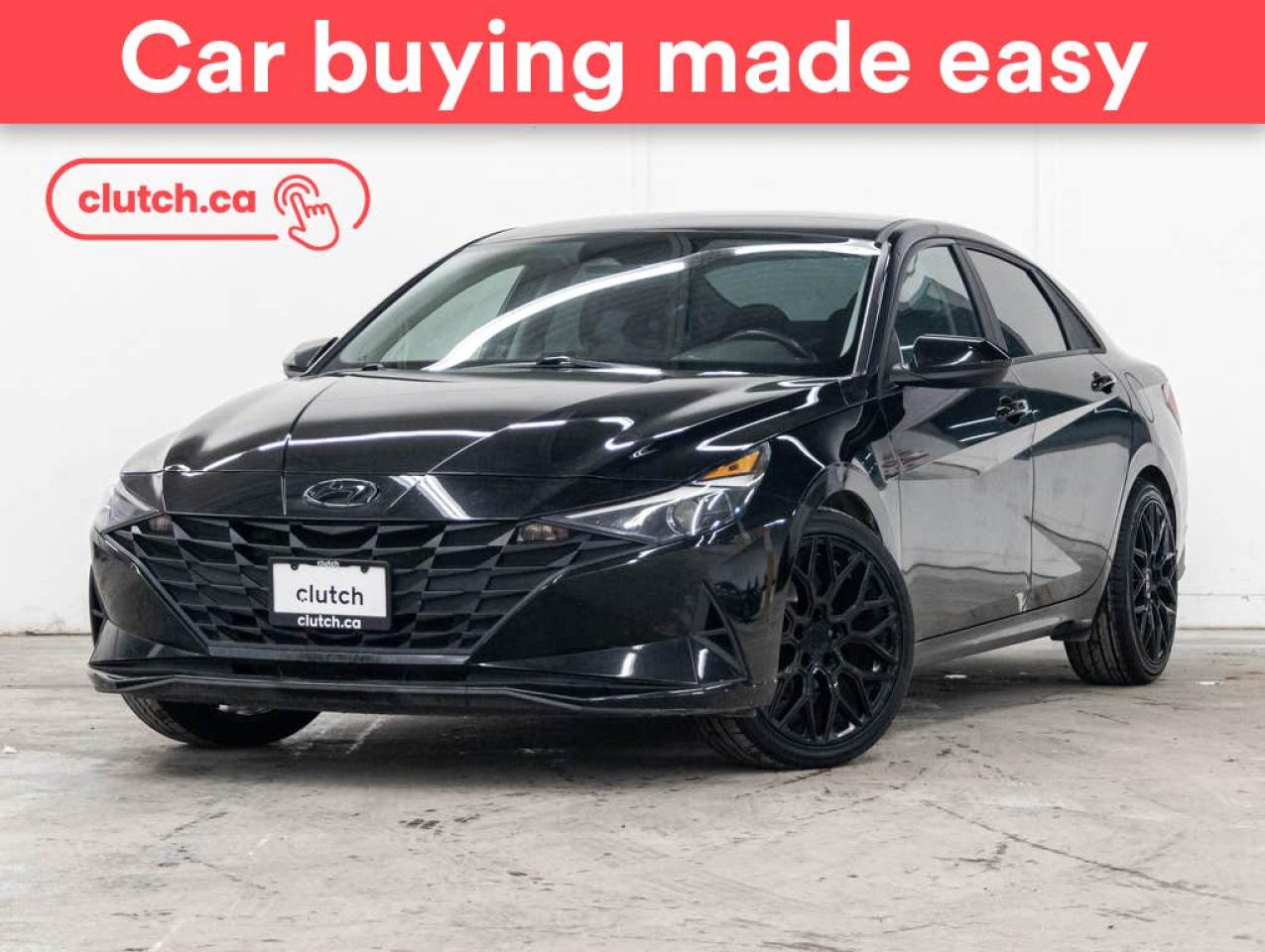 Used 2022 Hyundai Elantra Hybrid Preferred w/ Apple CarPlay & Android Auto, Rearview Cam, Dual-Zone A/C for sale in Toronto, ON