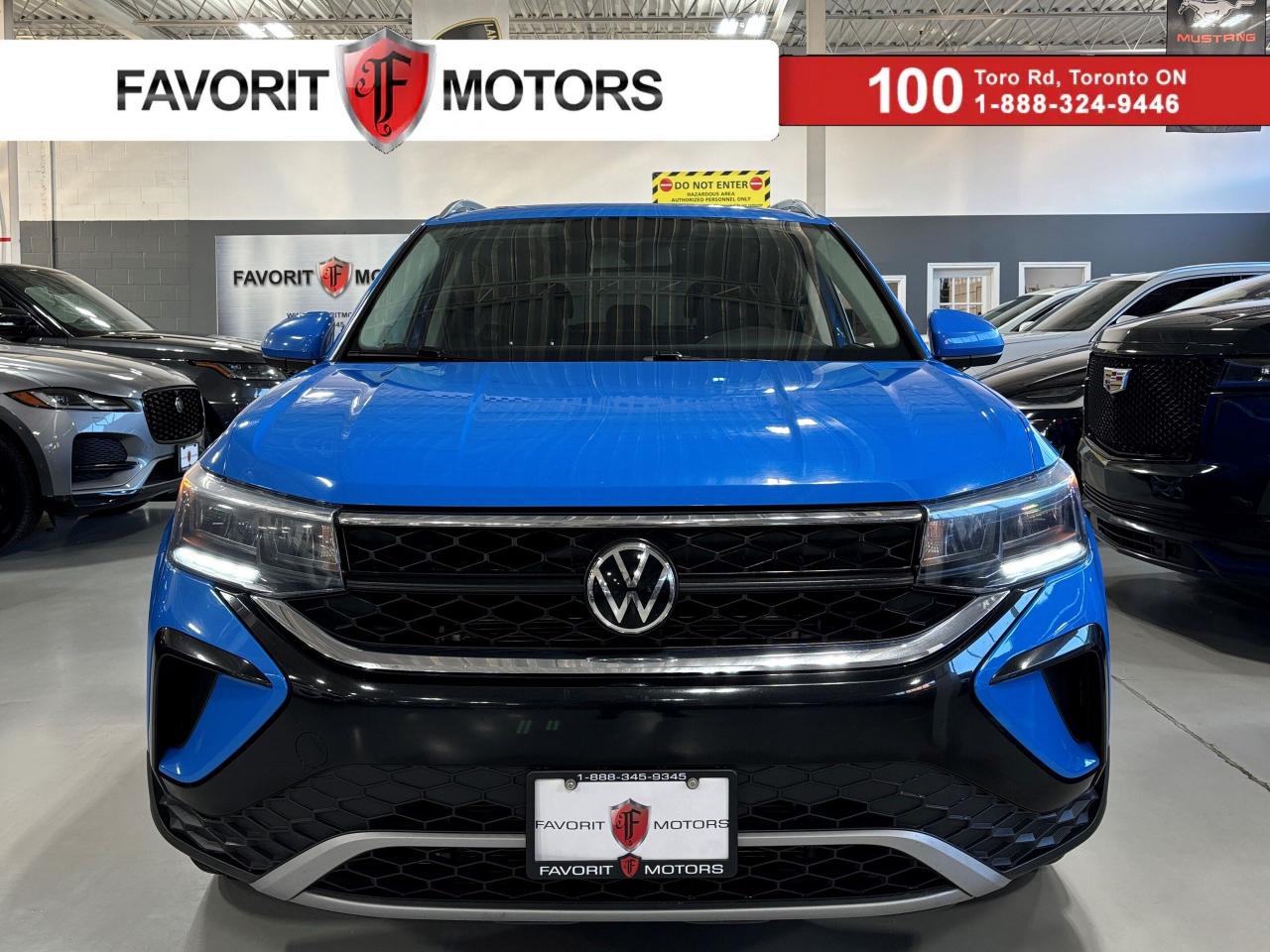 Used 2022 Volkswagen Taos Comfortline|PANOROOF|IQLIGHT|LEATHER|APPLECARPLAY| for sale in North York, ON