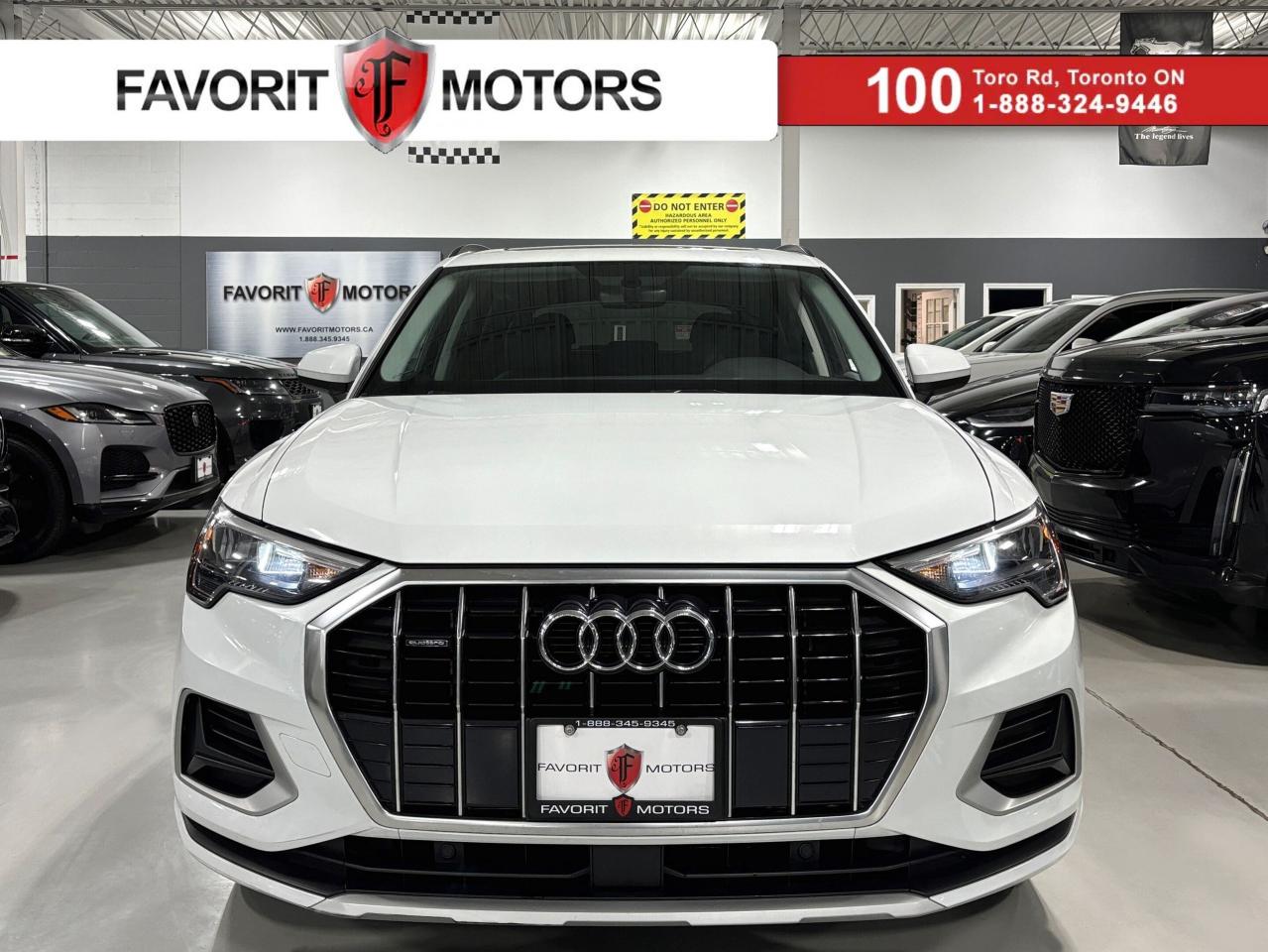 Used 2021 Audi Q3 Komfort|QUATTRO|PANOROOF|ALLOYS|LEATHER|BACKUPCAM| for sale in North York, ON