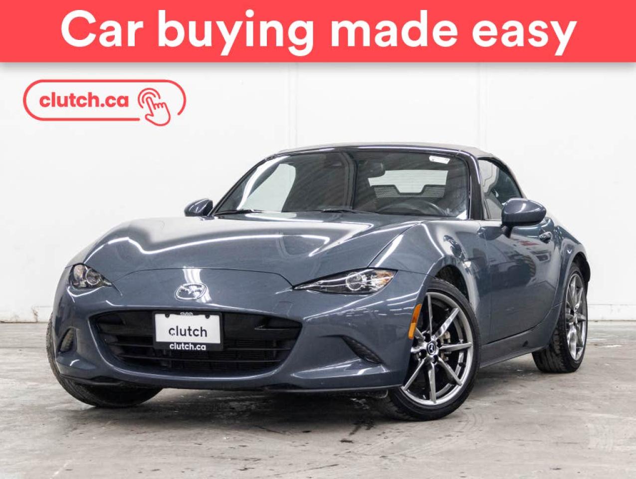 Used 2021 Mazda Miata MX-5 GT w/ Apple CarPlay & Android Auto, A/C, Rearview Cam for sale in Toronto, ON