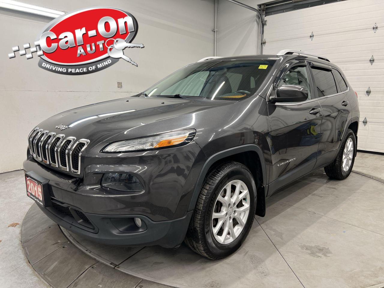 Used 2015 Jeep Cherokee NORTH V6 4x4 | LOW KMS! | REMOTE START | HTD SEATS for sale in Ottawa, ON