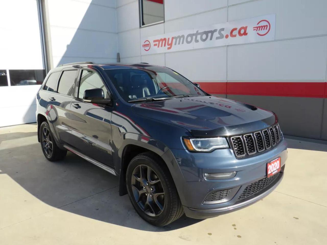 Used 2020 Jeep Grand Cherokee Limited X (**ALLOY RIMS**FOG LIGHTS**BUG DEFLECTOR**LEATHER**NAVIGATION**PANORAMIC SUNROOF**HEATED SEATS/STEERING WHEEL**POWER TAILGATE**BLIND SPOT MONITORING**CRUISE CONTROL**BLUETOOTH**PUSH BUTTON START**DIGITAL TOUCHSCREEN**) for sale in Tillsonburg, ON