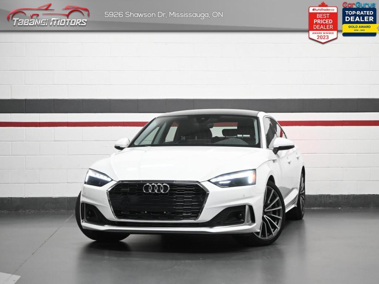 Used 2023 Audi A5 Sportback No Accident Wireless Carplay Sunroof for sale in Mississauga, ON