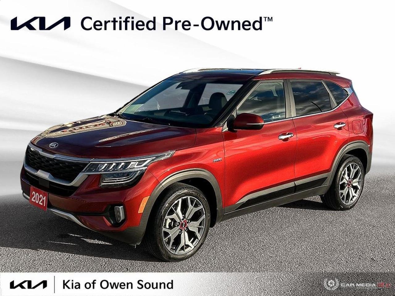 Used 2021 Kia Seltos SX Turbo for sale in Owen Sound, ON